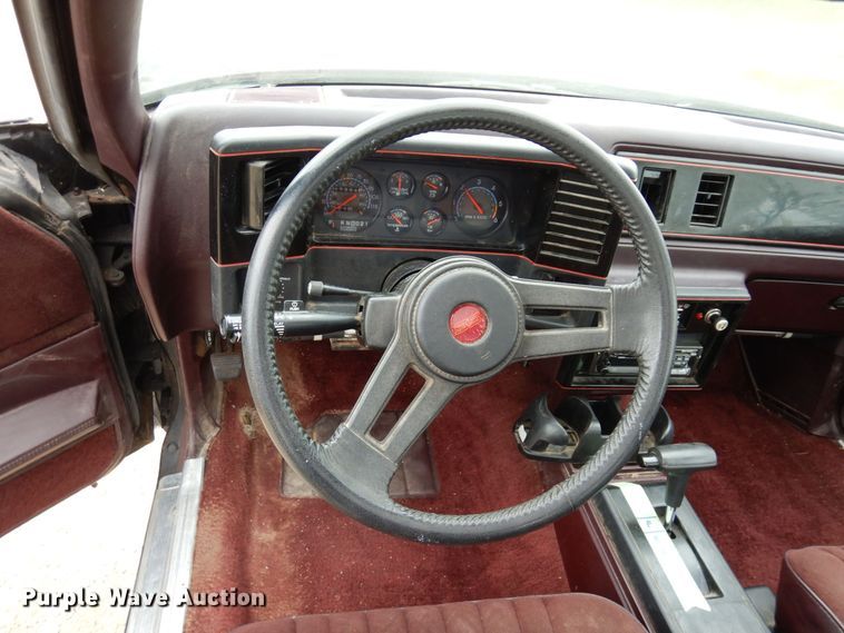 image for item AF9697 1988 Chevrolet Monte Carlo SS