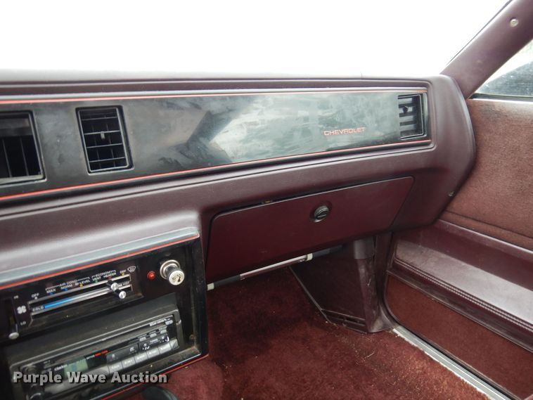 image for item AF9697 1988 Chevrolet Monte Carlo SS