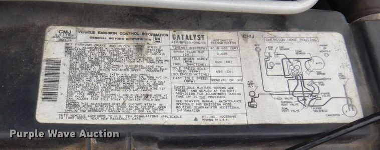 image for item AF9697 1988 Chevrolet Monte Carlo SS