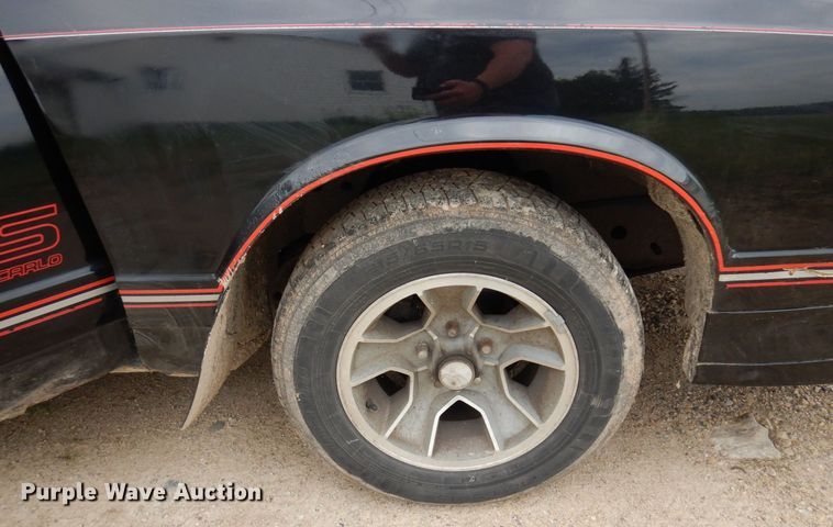 image for item AF9697 1988 Chevrolet Monte Carlo SS