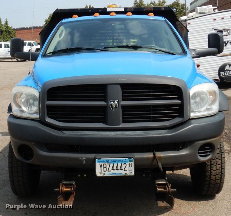 image for item AF9717 2008 Dodge Ram 4500HD  dump truck