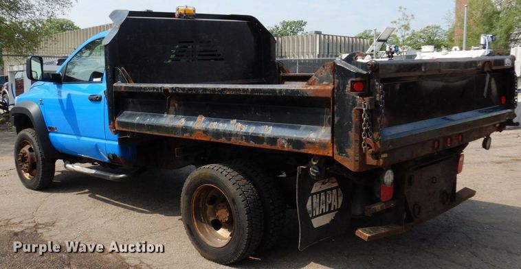 image for item AF9717 2008 Dodge Ram 4500HD  dump truck