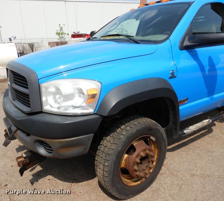 image for item AF9717 2008 Dodge Ram 4500HD  dump truck