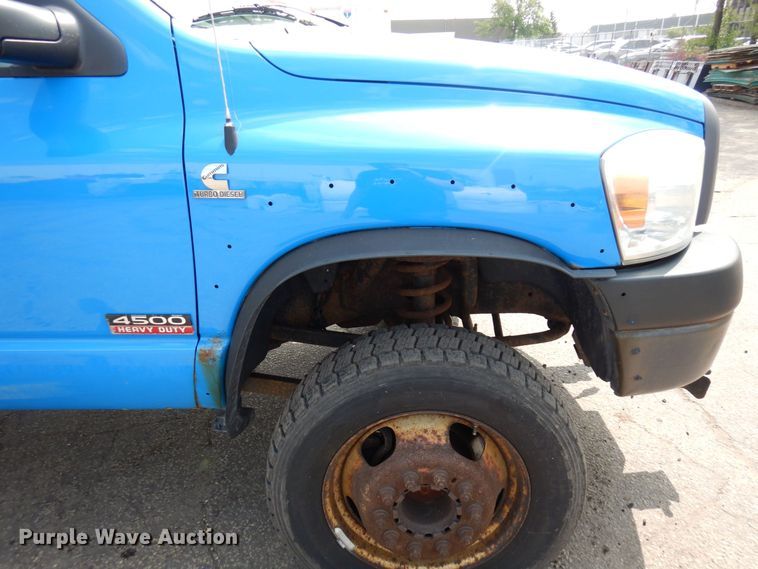 image for item AF9717 2008 Dodge Ram 4500HD  dump truck