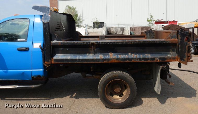 image for item AF9717 2008 Dodge Ram 4500HD  dump truck