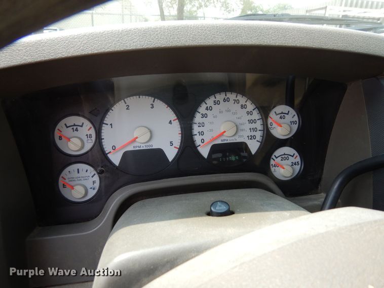 image for item AF9717 2008 Dodge Ram 4500HD  dump truck