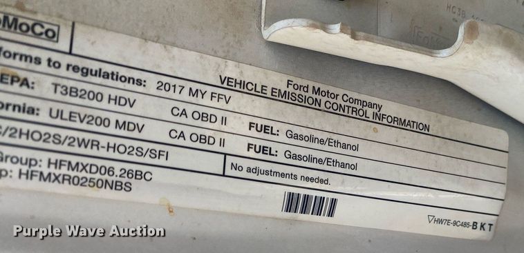 image for item DI7775 2017 Ford F250 Super Duty  SuperCab pickup truck