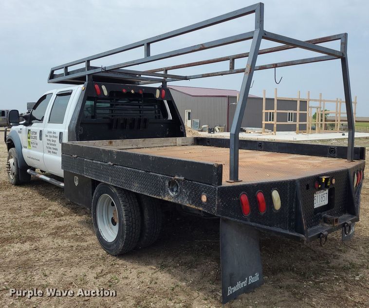 image for item DK1889 2006 Ford F450 Super Duty XL  Crew Cab flatbed truck