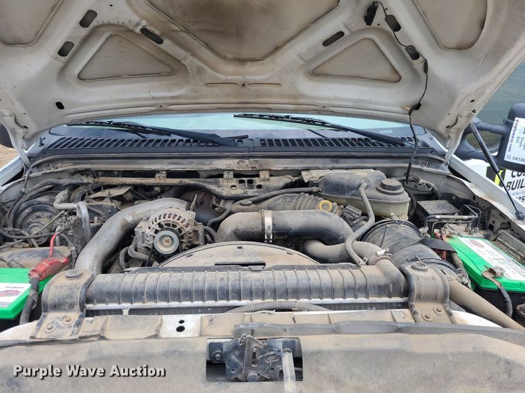 image for item DK1889 2006 Ford F450 Super Duty XL  Crew Cab flatbed truck