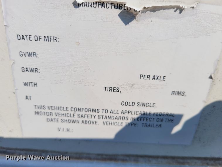 image for item DK1926 2001 Fleetwood Wilderness GL  camper