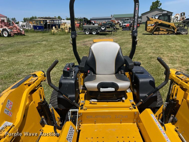 image for item DL3775 2016 Hustler Super 104  ZTR lawn mower