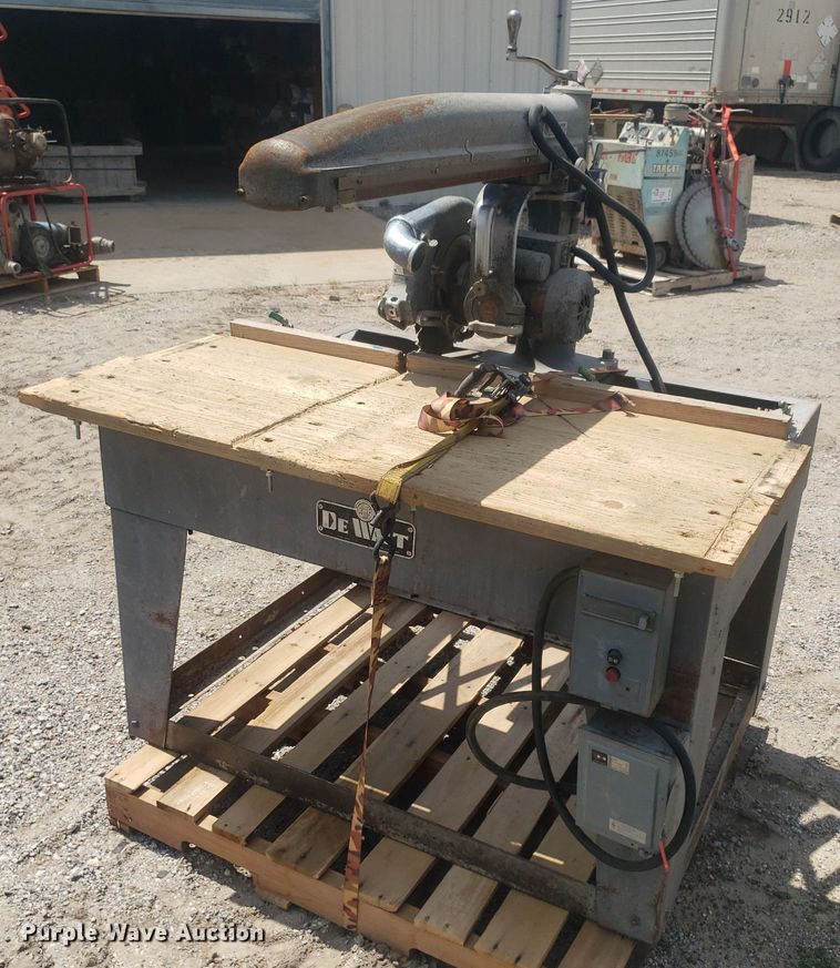 image for item DP7956 (3) DeWalt radial arm saws