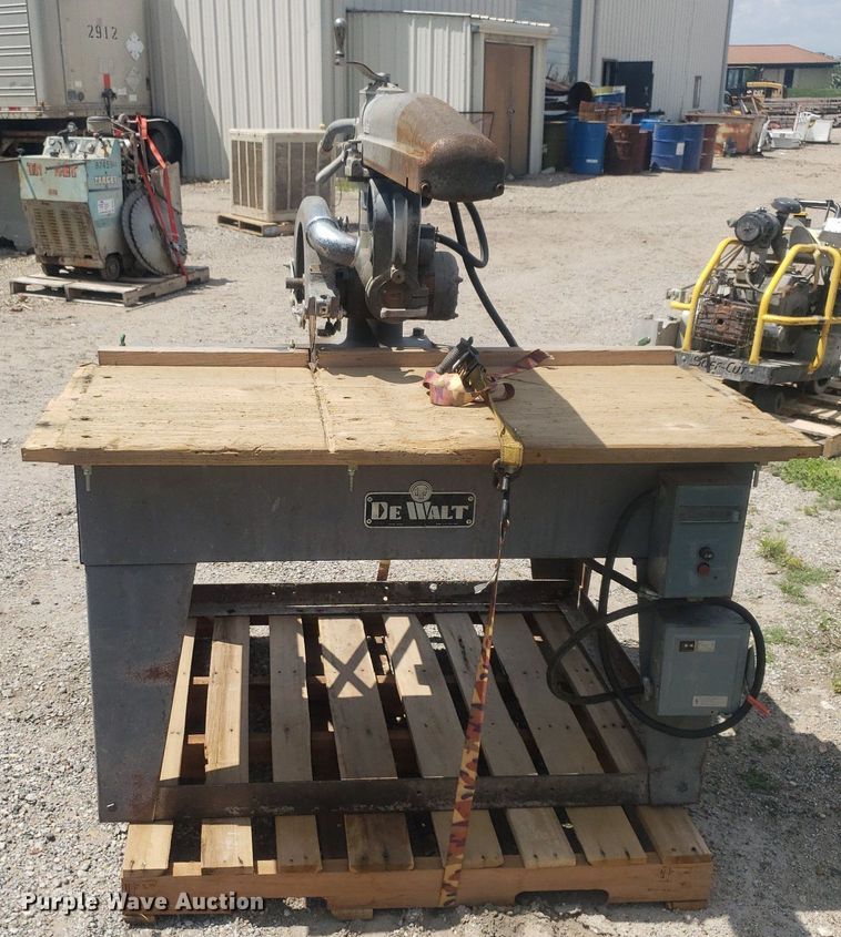 image for item DP7956 (3) DeWalt radial arm saws