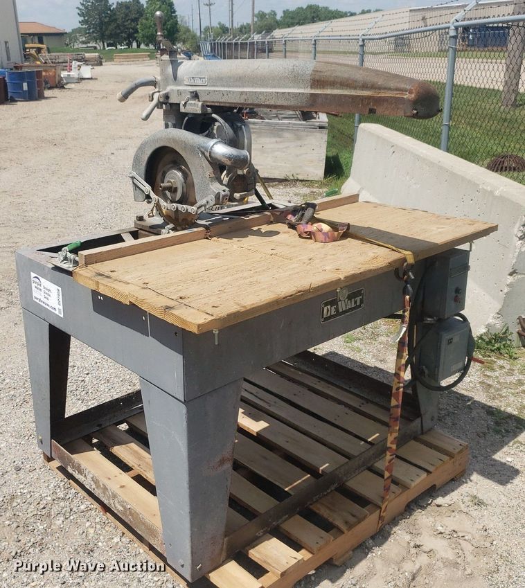 image for item DP7956 (3) DeWalt radial arm saws