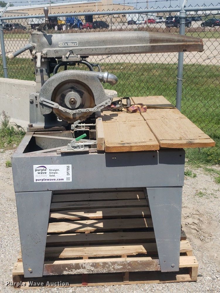 image for item DP7956 (3) DeWalt radial arm saws