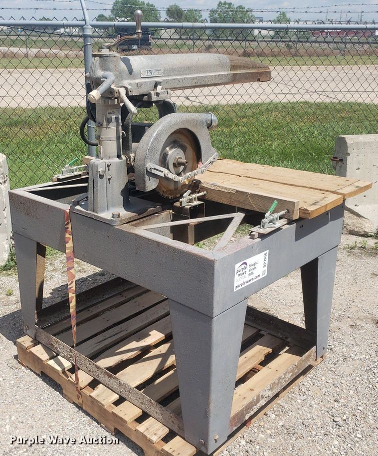 image for item DP7956 (3) DeWalt radial arm saws