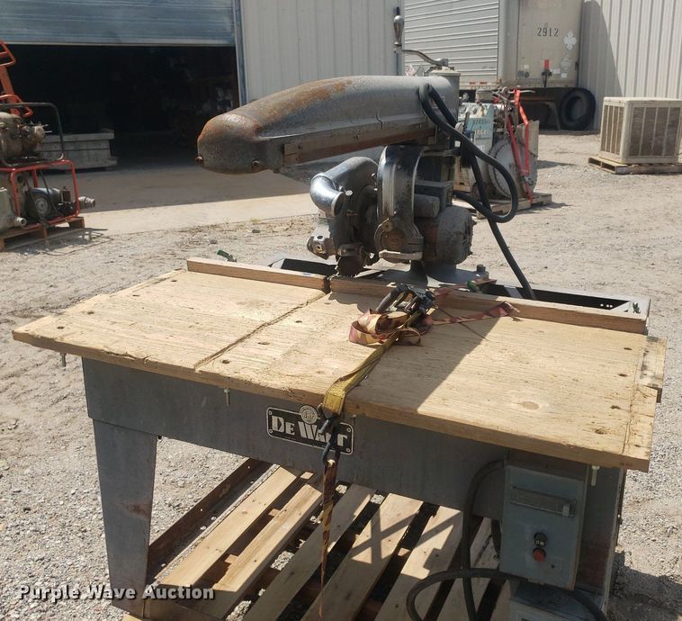 image for item DP7956 (3) DeWalt radial arm saws