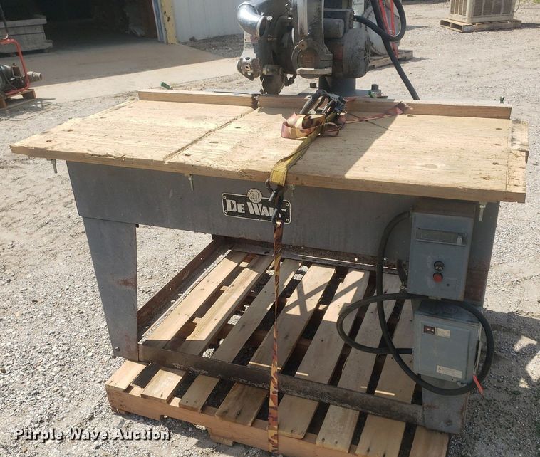 image for item DP7956 (3) DeWalt radial arm saws