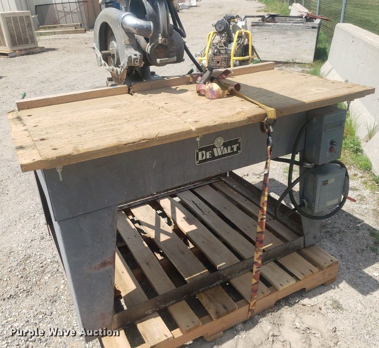 image for item DP7956 (3) DeWalt radial arm saws