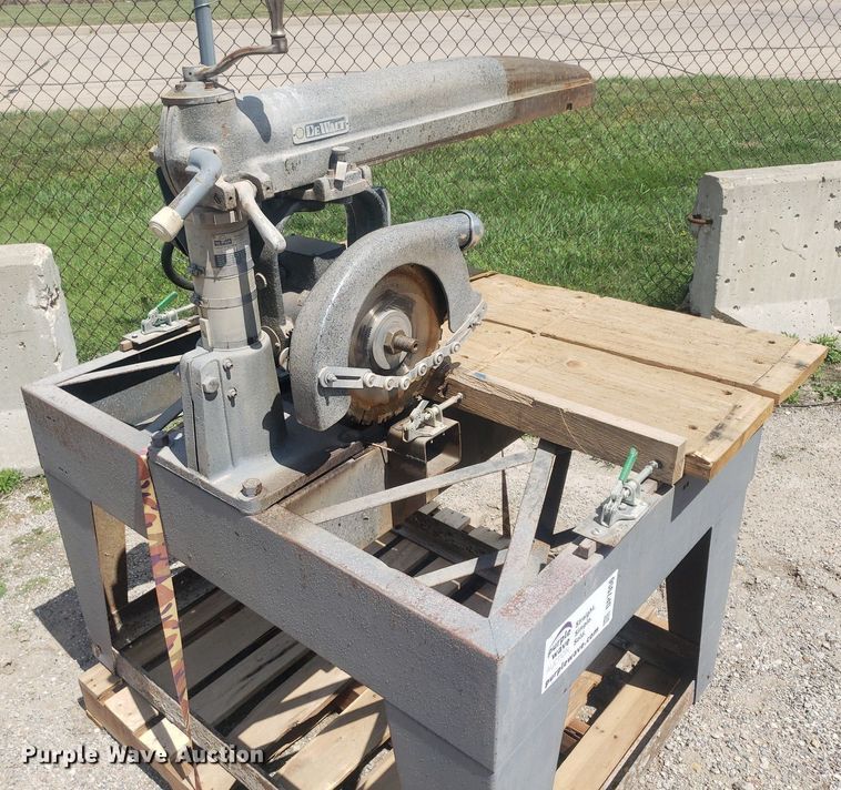 image for item DP7956 (3) DeWalt radial arm saws