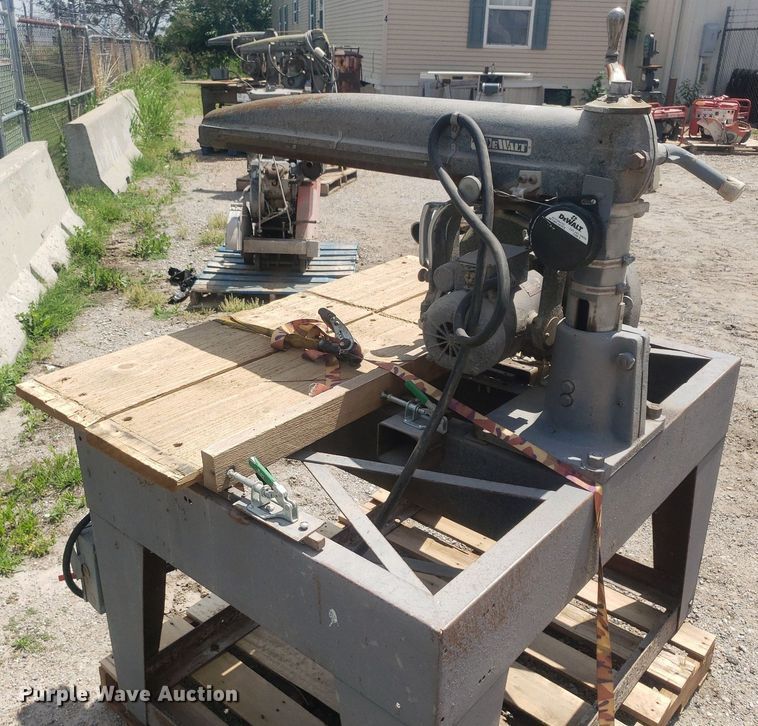 image for item DP7956 (3) DeWalt radial arm saws