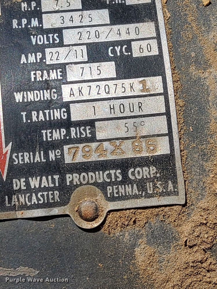 image for item DP7956 (3) DeWalt radial arm saws