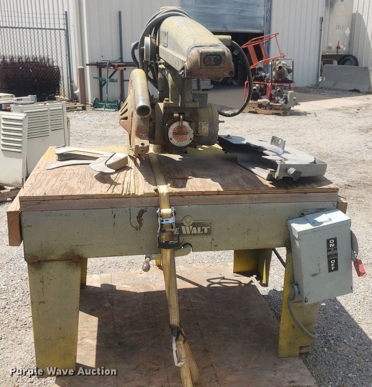 image for item DP7956 (3) DeWalt radial arm saws