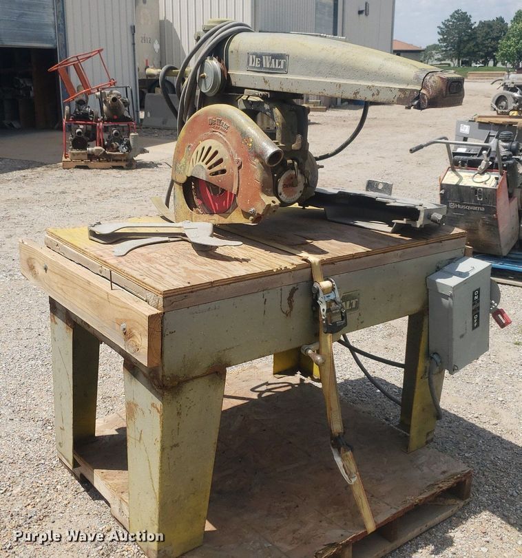 image for item DP7956 (3) DeWalt radial arm saws