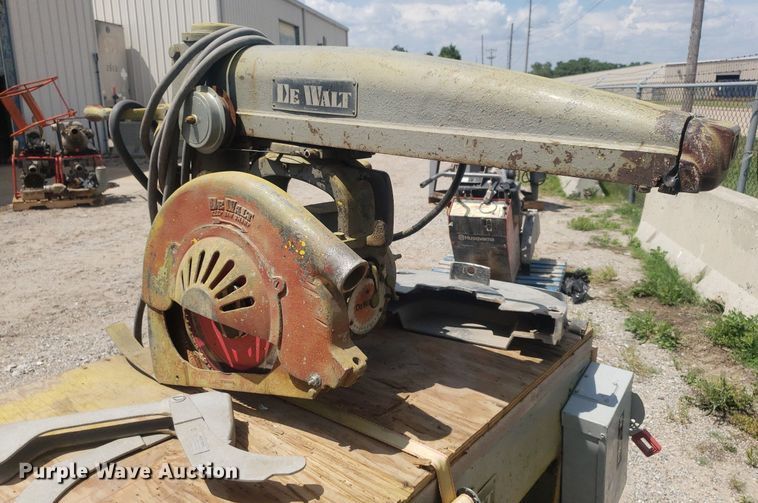 image for item DP7956 (3) DeWalt radial arm saws