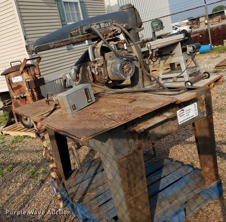 image for item DP7956 (3) DeWalt radial arm saws