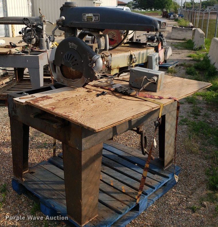 image for item DP7956 (3) DeWalt radial arm saws