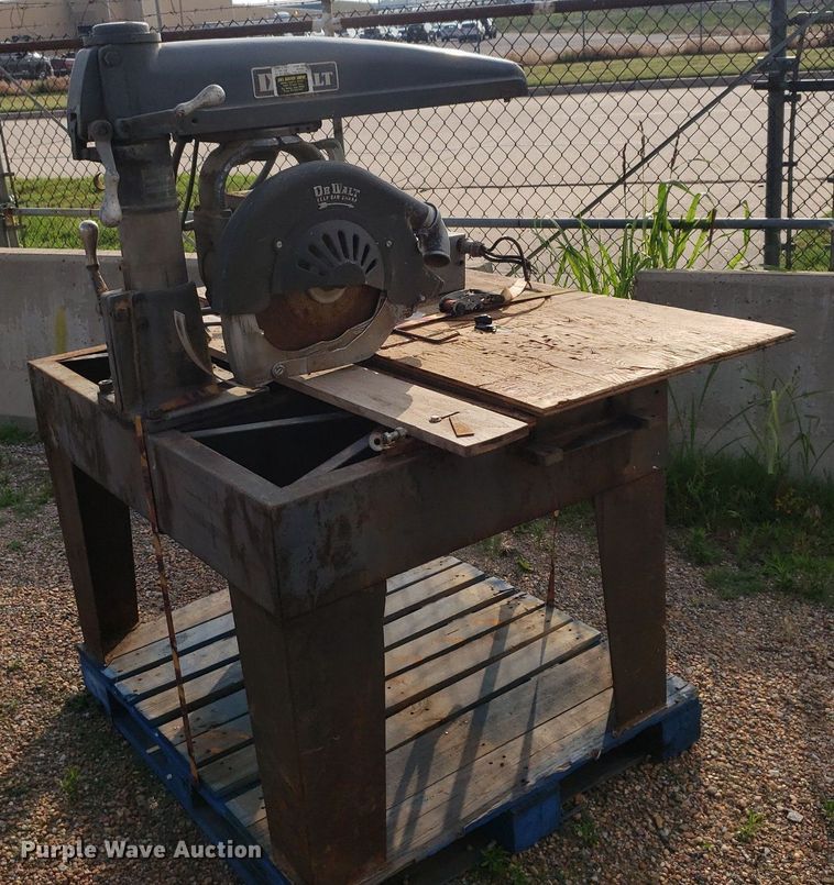 image for item DP7956 (3) DeWalt radial arm saws