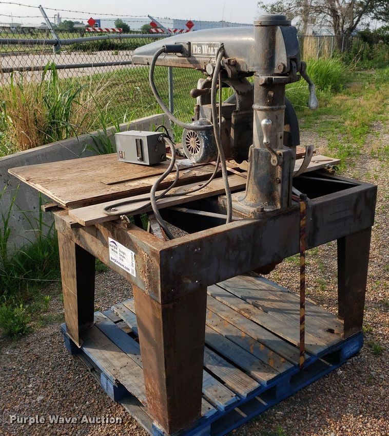 image for item DP7956 (3) DeWalt radial arm saws