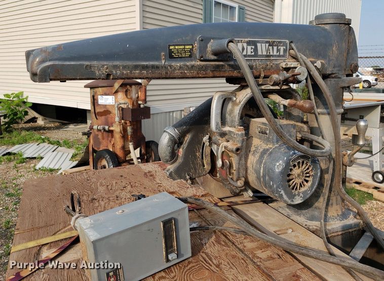 image for item DP7956 (3) DeWalt radial arm saws