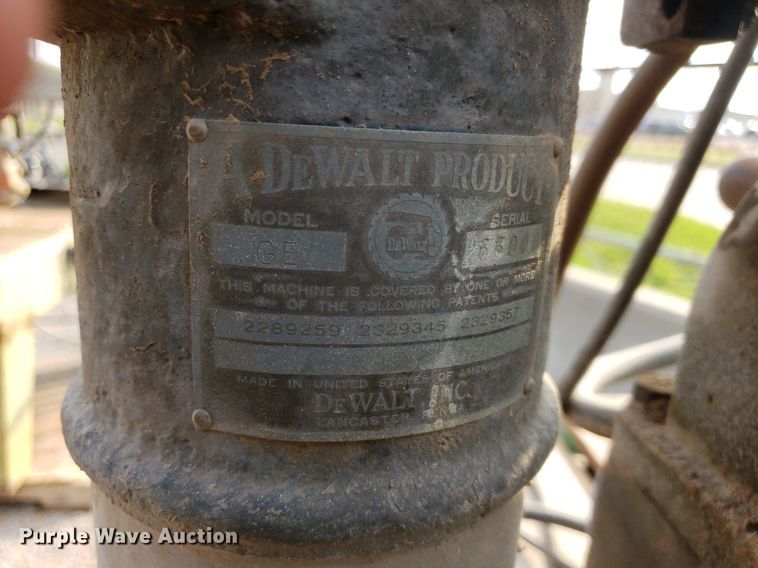 image for item DP7956 (3) DeWalt radial arm saws