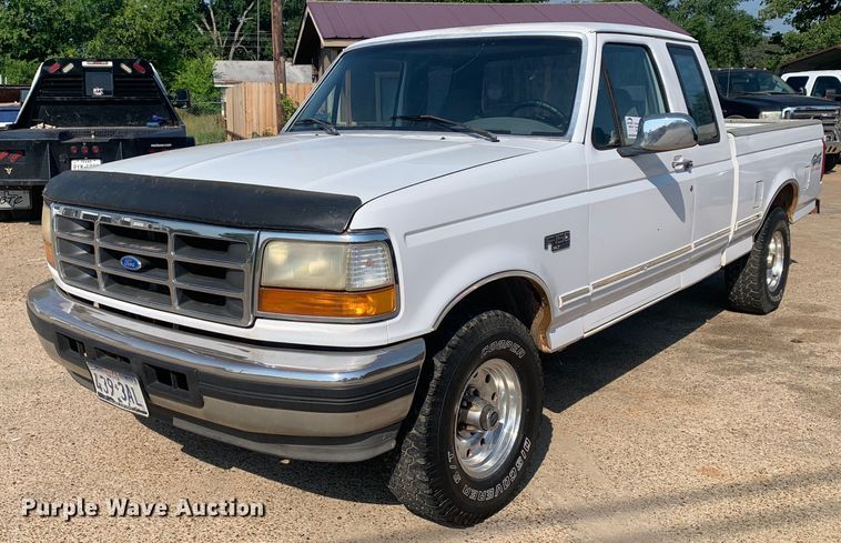 image for item DP8658 1996 Ford F150  SuperCab pickup truck