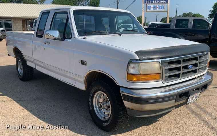 image for item DP8658 1996 Ford F150  SuperCab pickup truck