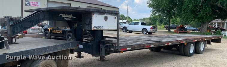 image for item DP8660 1996 McElrath  equipment trailer