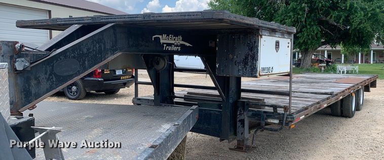 image for item DP8660 1996 McElrath  equipment trailer