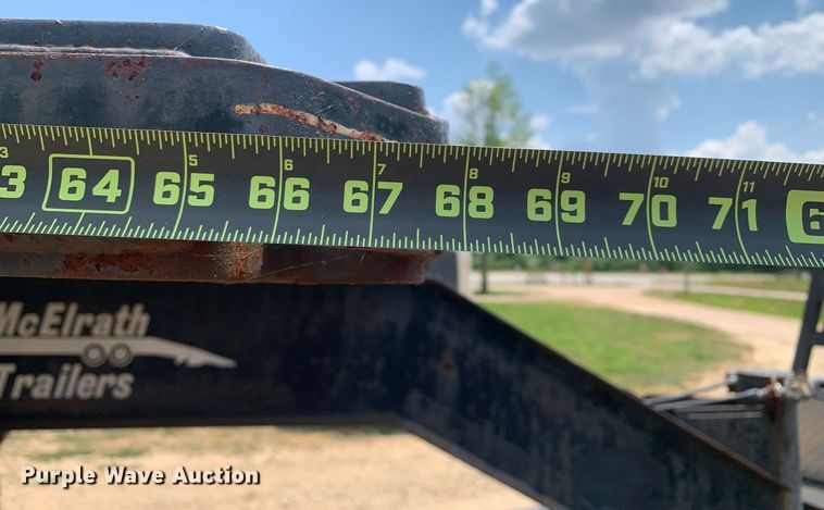 image for item DP8660 1996 McElrath  equipment trailer