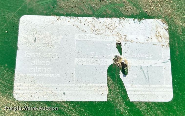 image for item DR4688 Buhler  finish mower