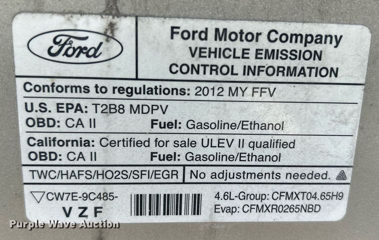 image for item DR4710 2009 Ford E150  van