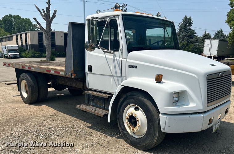 image for item DR4711 1997 Freightliner FL70  flatbed truck