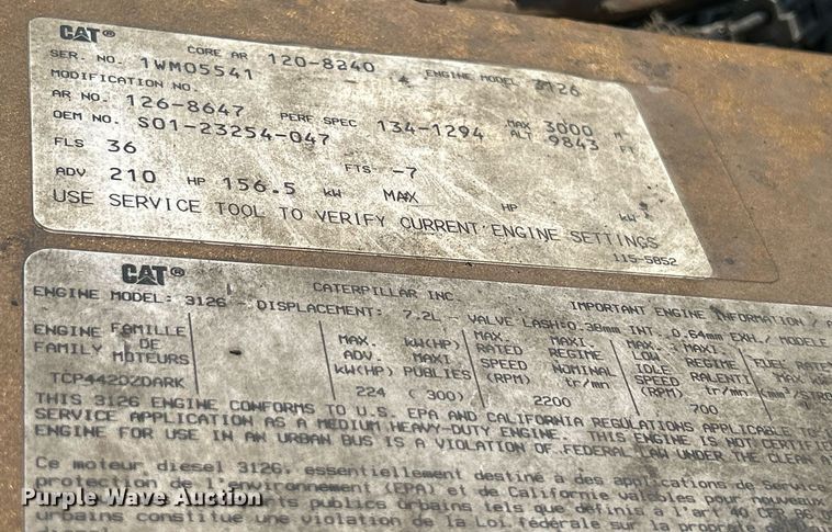 image for item DR4711 1997 Freightliner FL70  flatbed truck