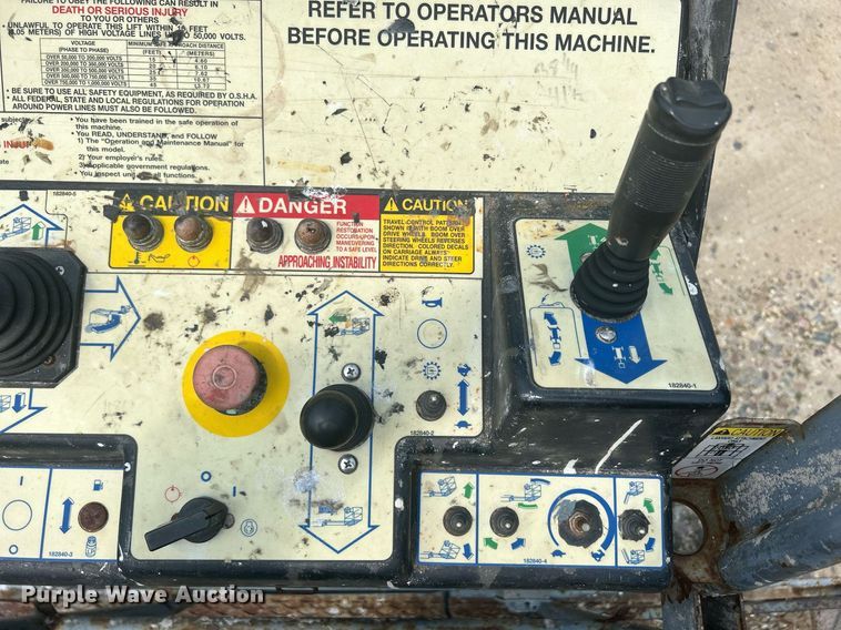 image for item DR4713 2002 Terex TB110  boom lift