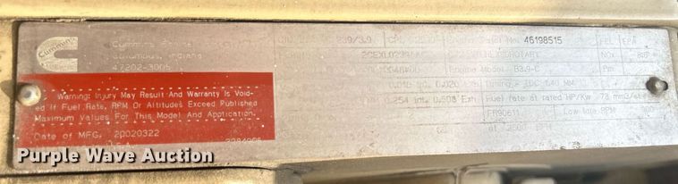 image for item DR4713 2002 Terex TB110  boom lift