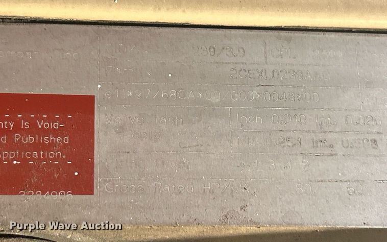 image for item DR4713 2002 Terex TB110  boom lift