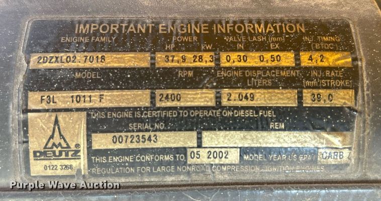 image for item DR4715 2002 Haulotte HA46JRT  boom lift