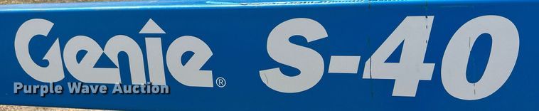 image for item DR4716 2000 Genie S-40  boom lift