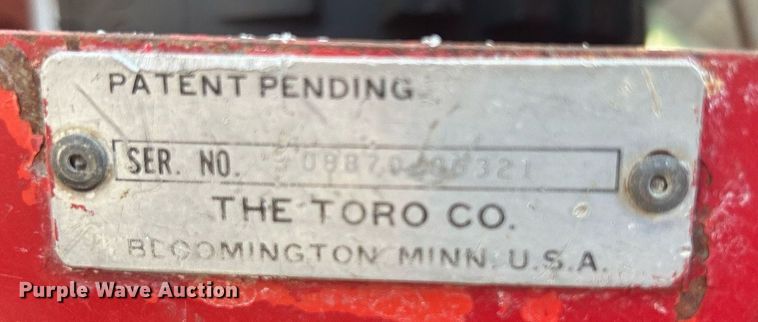 image for item DR4721 Toro  bunker rake